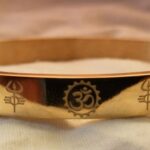 Trishul Om gold Kada Men