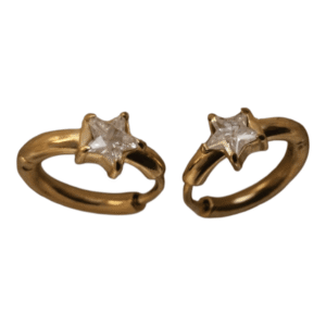 Sassy Star Gold Plated Earring For Women